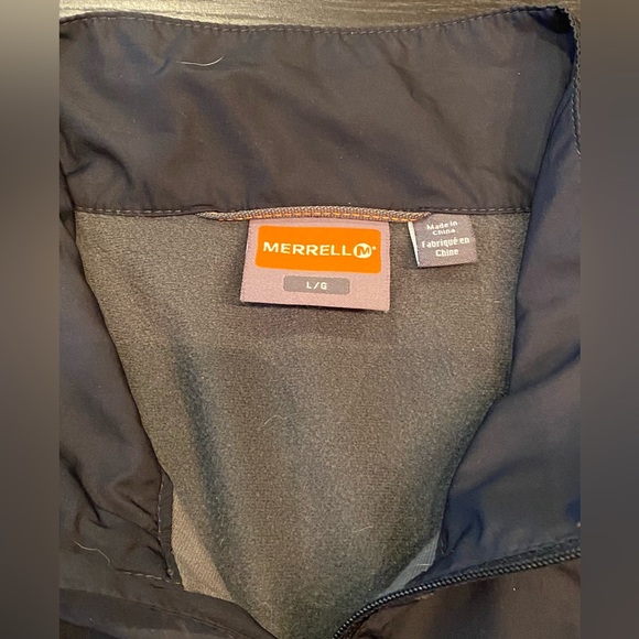 Men’s L Merrell Running Jacket Fleece Lined 🏃🏻♂️ - Picture 2 of 6